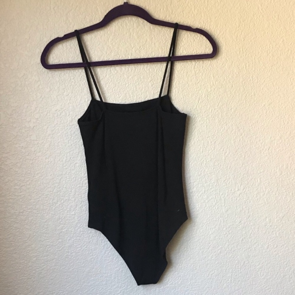 Topshop Black Bodysuit Women’s 6 EUC